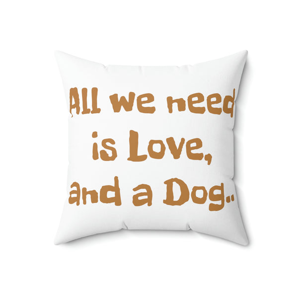 "CQ Original" Yoga Dog is Love - Pillow