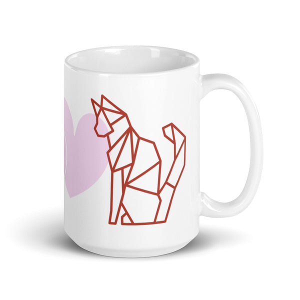 Pet Love - White glossy mug