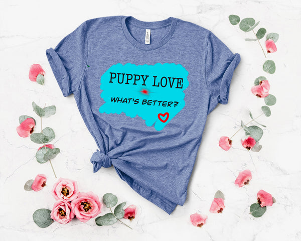 "CQ Original" Puppy Love - Short-Sleeve Unisex T-Shirt