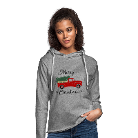 "CQ Original" Christmas Truck - Colored Unisex Lightweight Terry Hoodie