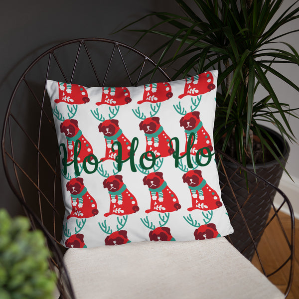 "CQ Original" The Dog Days of Holidays! - Throw Pillow