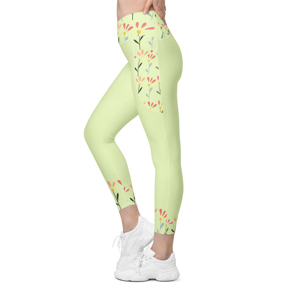 "CQ Original" Keep Growing - Crossover leggings with pockets