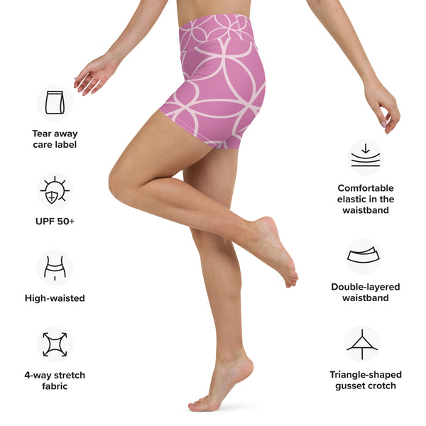 "CQ Original" Running Circles Around Myself - Yoga Shorts