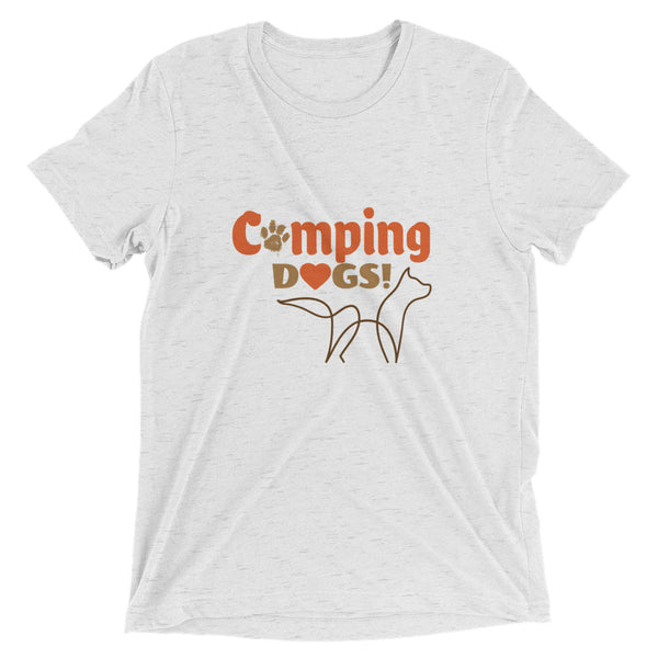 "CQ Original" Camping Dogs!  -  Short sleeve t-shirt Unisex