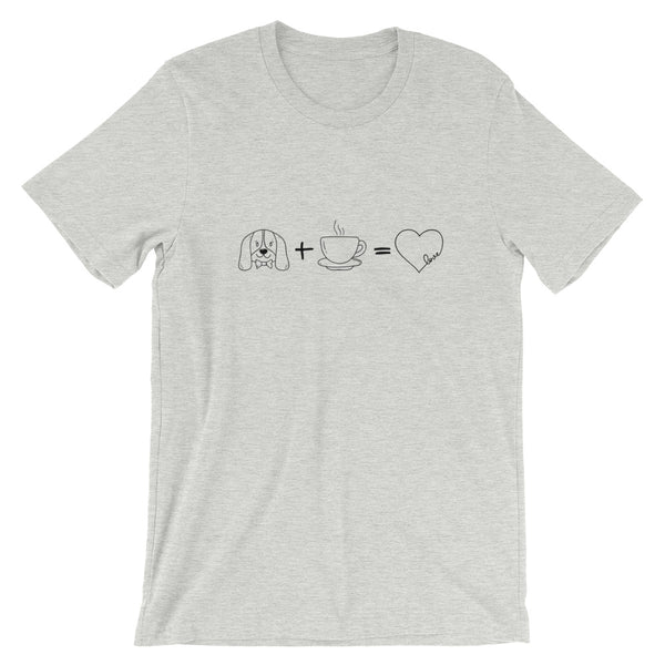 "CQ Original" Cold Noses & Hot Coffee Love  Short-Sleeve Unisex T-Shirt