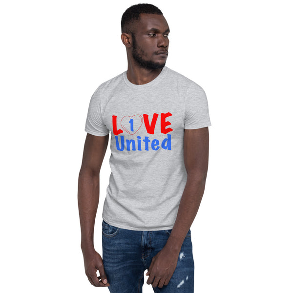 "CQ Original"   1 Love United - Men's short sleeve t-shirt