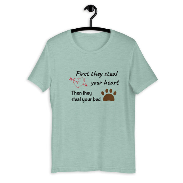 "CQ Original"  Steal your Heart - Steal your Bed -Sleeve Unisex T-Shirt