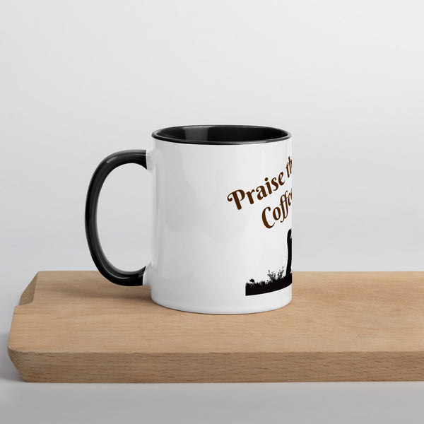 "CQ Original" Praise the Coffee!  - Mug with Color Inside