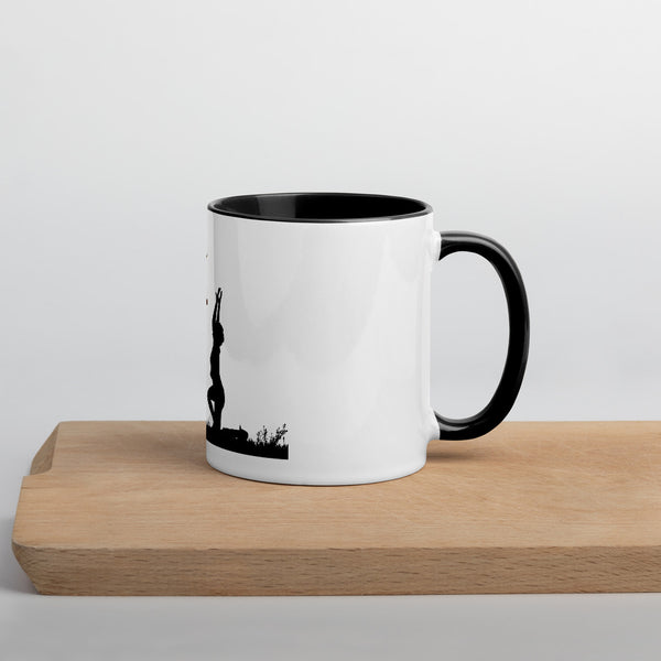 "CQ Original" Praise the Coffee!  - Mug with Color Inside