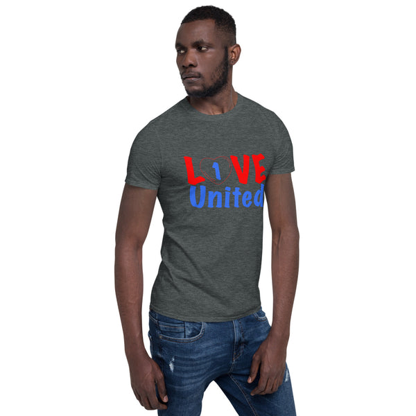 "CQ Original"   1 Love United - Men's short sleeve t-shirt