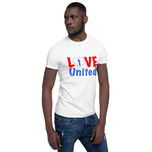 "CQ Original"   1 Love United - Men's short sleeve t-shirt