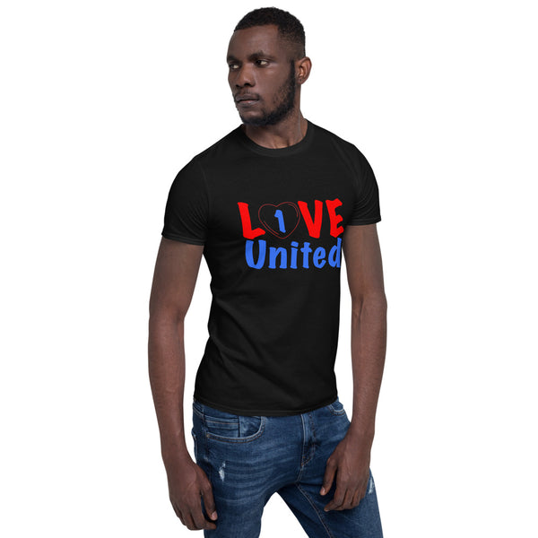 "CQ Original"   1 Love United - Men's short sleeve t-shirt