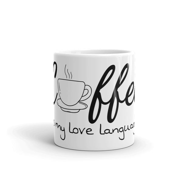 "CQ Original" Coffee is my love language - Coffee Mug