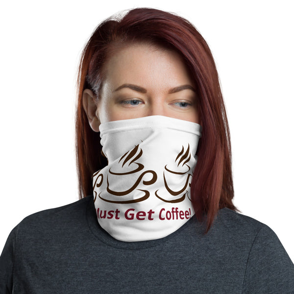 "CQ Original" Must Get Coffee!  - Neck Gaiter