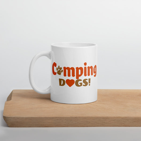 "CQ Original" Camping Dogs!  Mug