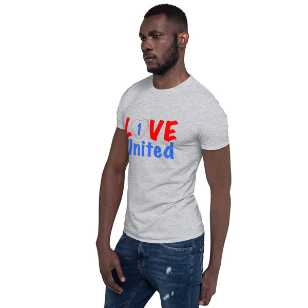 "CQ Original"   1 Love United - Men's short sleeve t-shirt