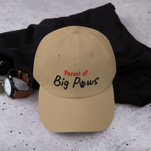 "CQ Original"  Parent of Big Paws - Traditional Dad hat - unisex