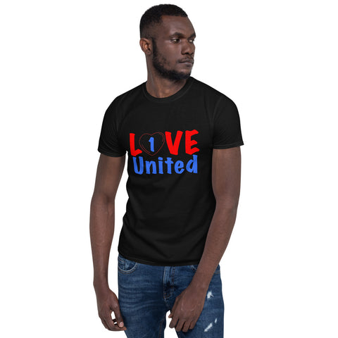 "CQ Original"   1 Love United - Men's short sleeve t-shirt