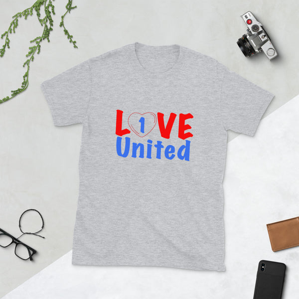 "CQ Original"   1 Love United - Men's short sleeve t-shirt