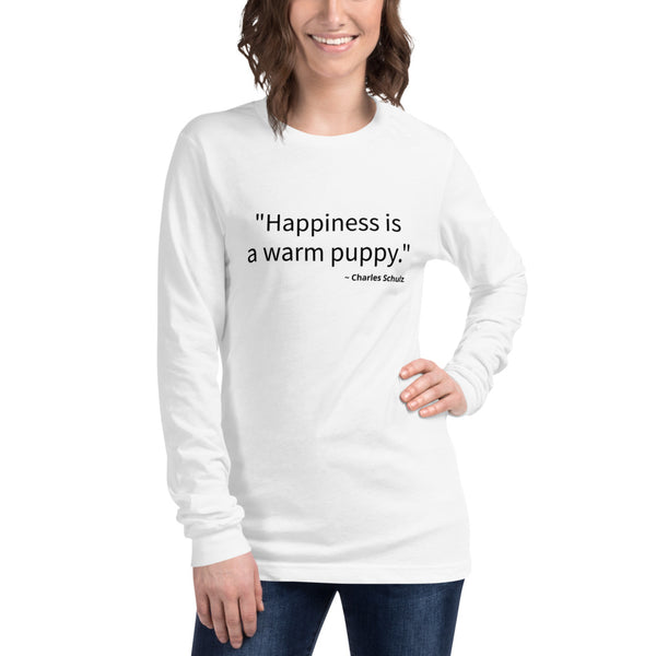 "CQ Original" Happiness is... Unisex Long Sleeve Tee