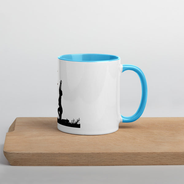 "CQ Original" Praise the Coffee!  - Mug with Color Inside