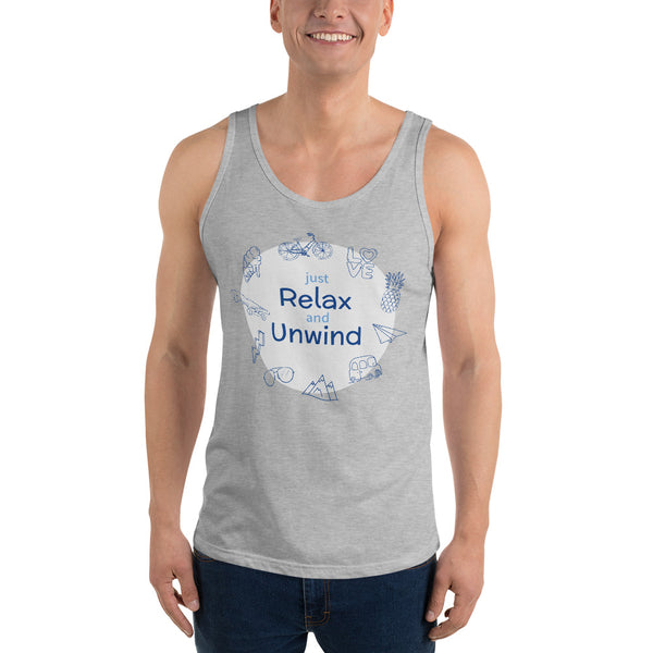 "CQ Original" just Relax and Unwind - unisex tank