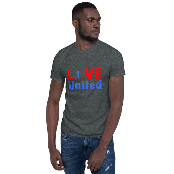 "CQ Original"   1 Love United - Men's short sleeve t-shirt