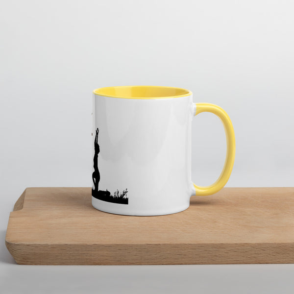 "CQ Original" Praise the Coffee!  - Mug with Color Inside