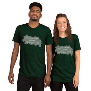 "CQ Original" Beautiful Soul - Vintage Dog - Short sleeve t-shirt Unisex
