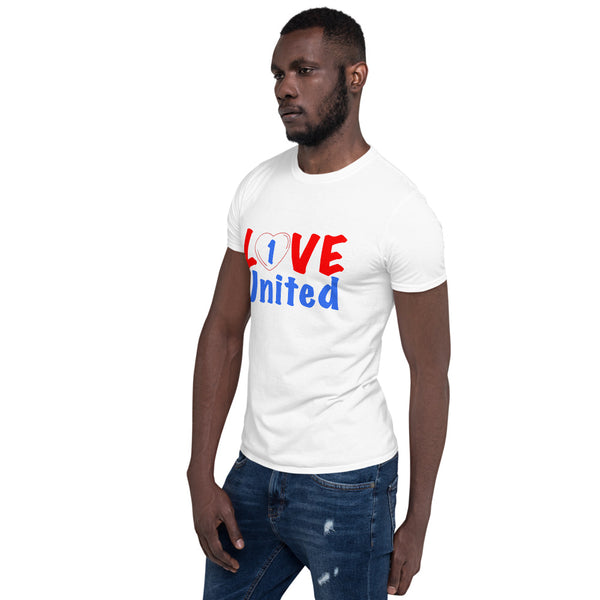 "CQ Original"   1 Love United - Men's short sleeve t-shirt