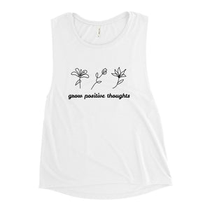 "CQ Original"  grow positive thoughts - Ladies’ Tank