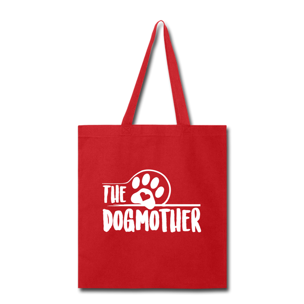 Tote Bag - The DOGMOTHER - red