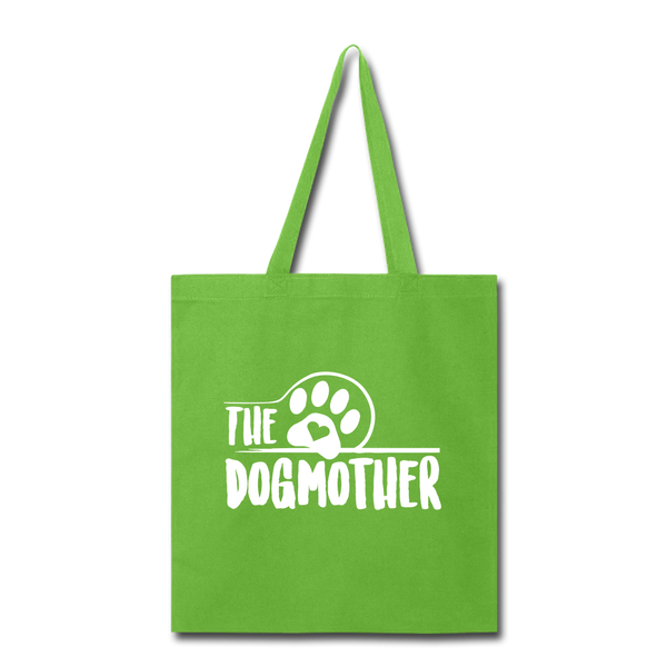 Tote Bag - The DOGMOTHER - lime green