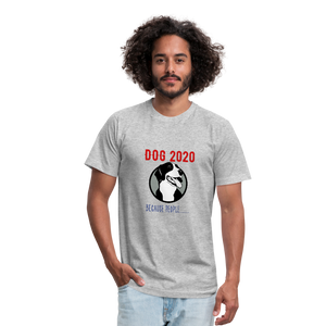 "CQ Original" DOG 2020  Unisex Jersey T-Shirt by Bella + Canvas - heather gray