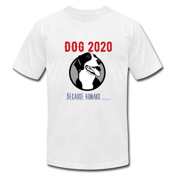 "CQ Original" DOG 2020 - Unisex Jersey T-Shirt by Bella + Canvas - white