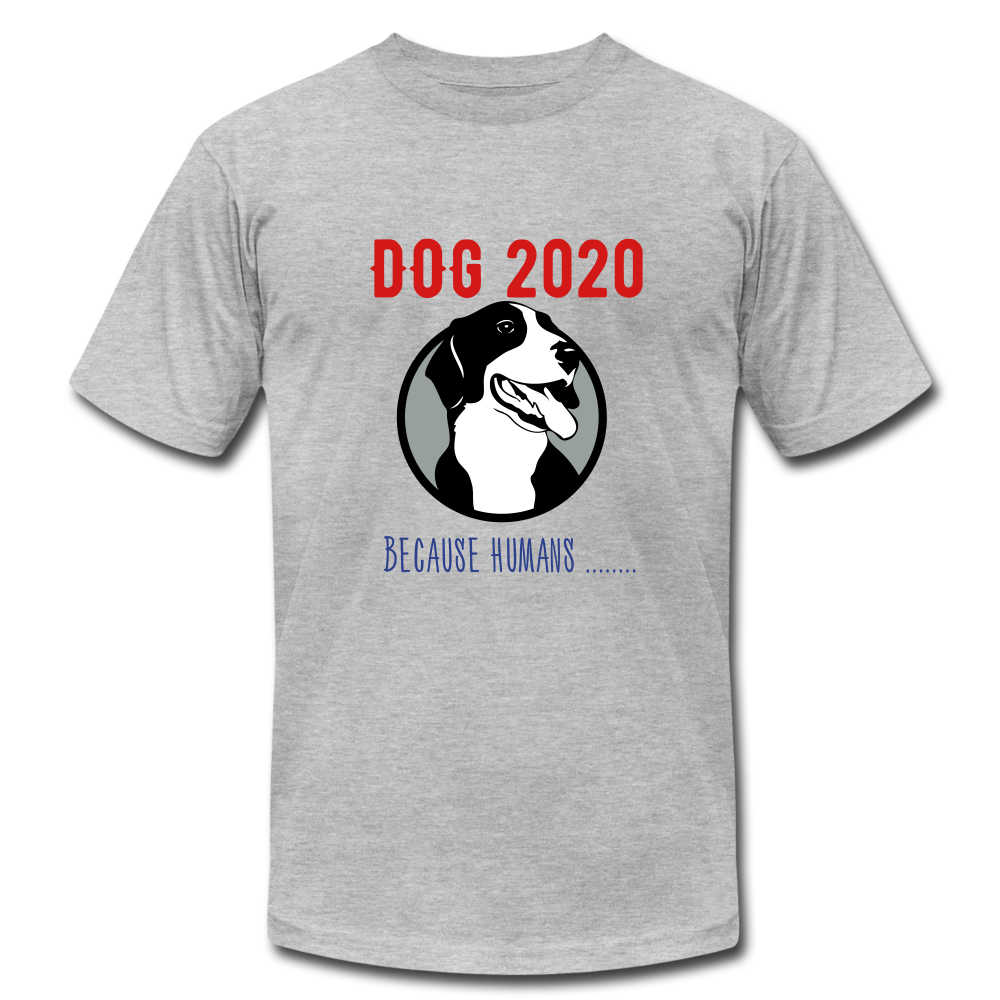 "CQ Original" DOG 2020 - Unisex Jersey T-Shirt by Bella + Canvas - heather gray