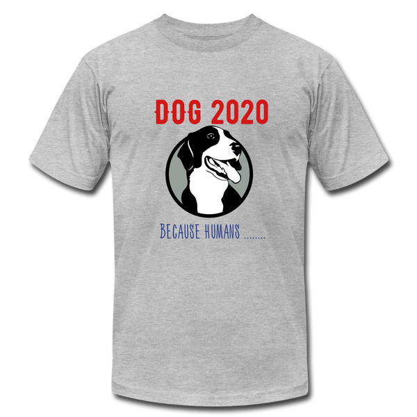 "CQ Original" DOG 2020 - Unisex Jersey T-Shirt by Bella + Canvas - heather gray