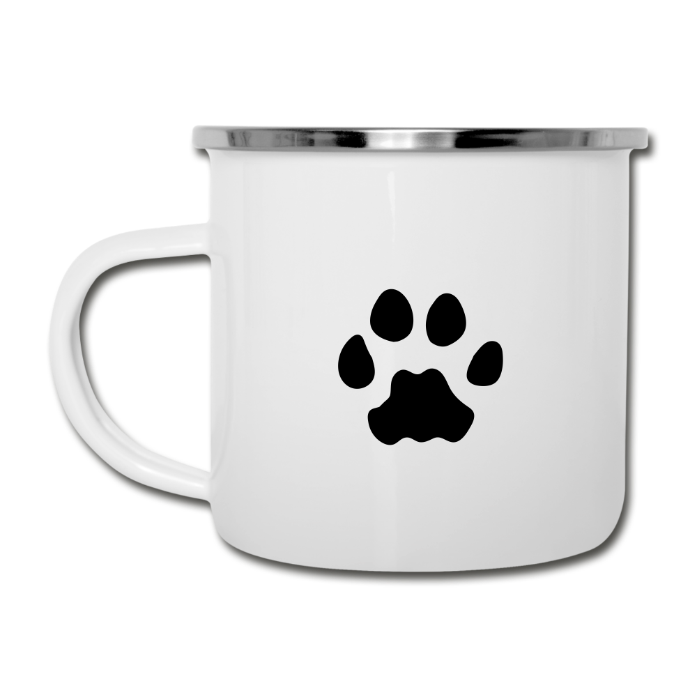 "CQ Original" my children bark Camper Mug - white