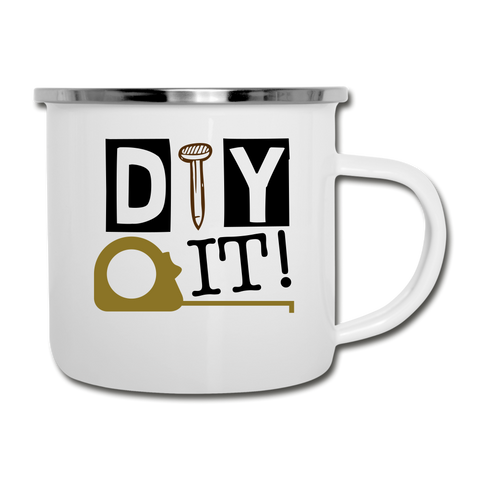 "CQ Original" DIY IT! Tools.  Camper Mug - white