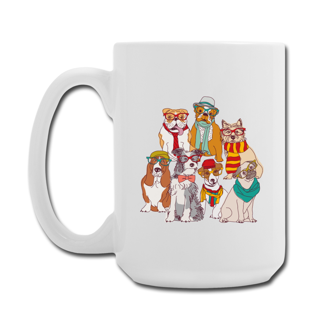 "CQ Original" Doggone it Girl! - Coffee/Tea Mug 15 oz - white