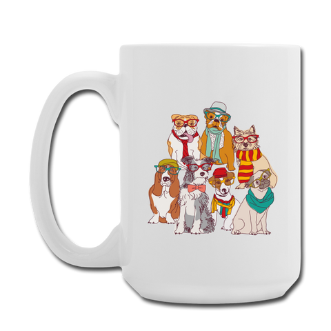 "CQ Original" Doggone it Girl! - Coffee/Tea Mug 15 oz - white