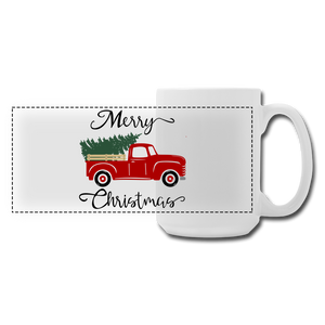 "CQ Original" Merry Christmas -Full Color Panoramic Mug - white