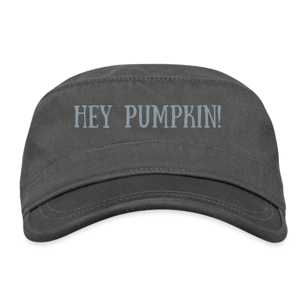 OPV - Organic Cadet Cap - Hey Pumpkin! - charcoal