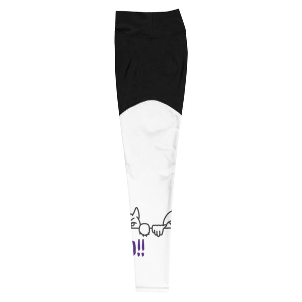 "CQ Original" Are you ready for Pet Yoga? Sports Leggings