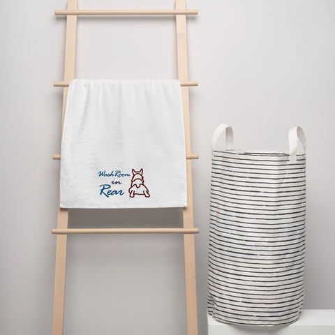 "CQ Original" Washroom in Rear - cotton towel