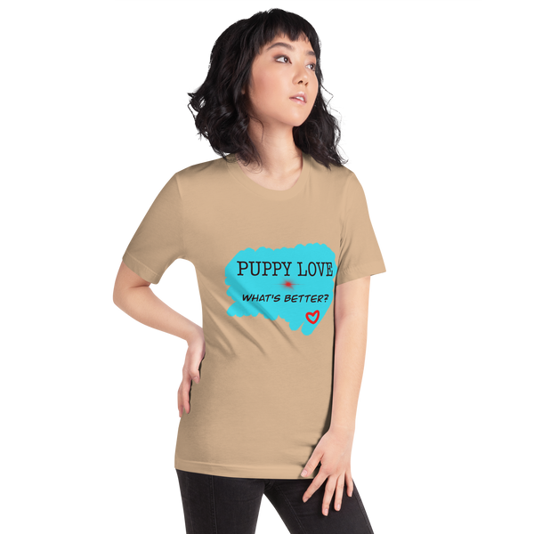 "CQ Original" Puppy Love - Short-Sleeve Unisex T-Shirt