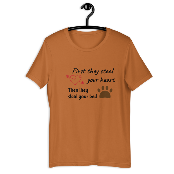 "CQ Original"  Steal your Heart - Steal your Bed -Sleeve Unisex T-Shirt