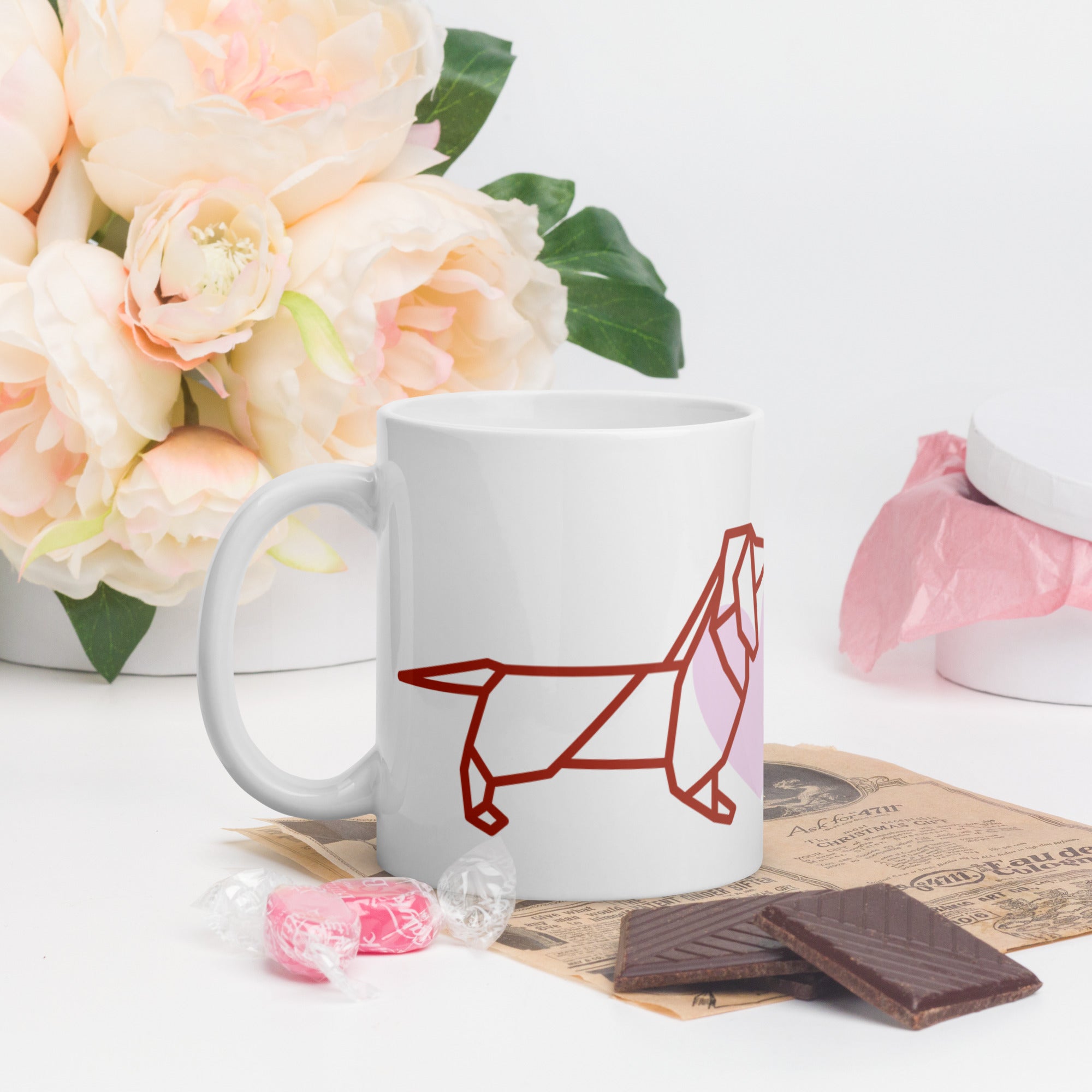 Pet Love - White glossy mug