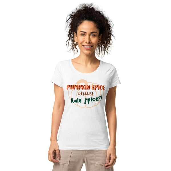 OPV Original - Pumpkin or Kale ?!  Women’s basic organic t-shirt